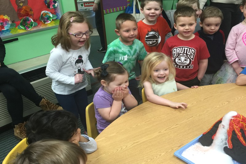 Halloween party and preschool activities in Dayton, OH.
